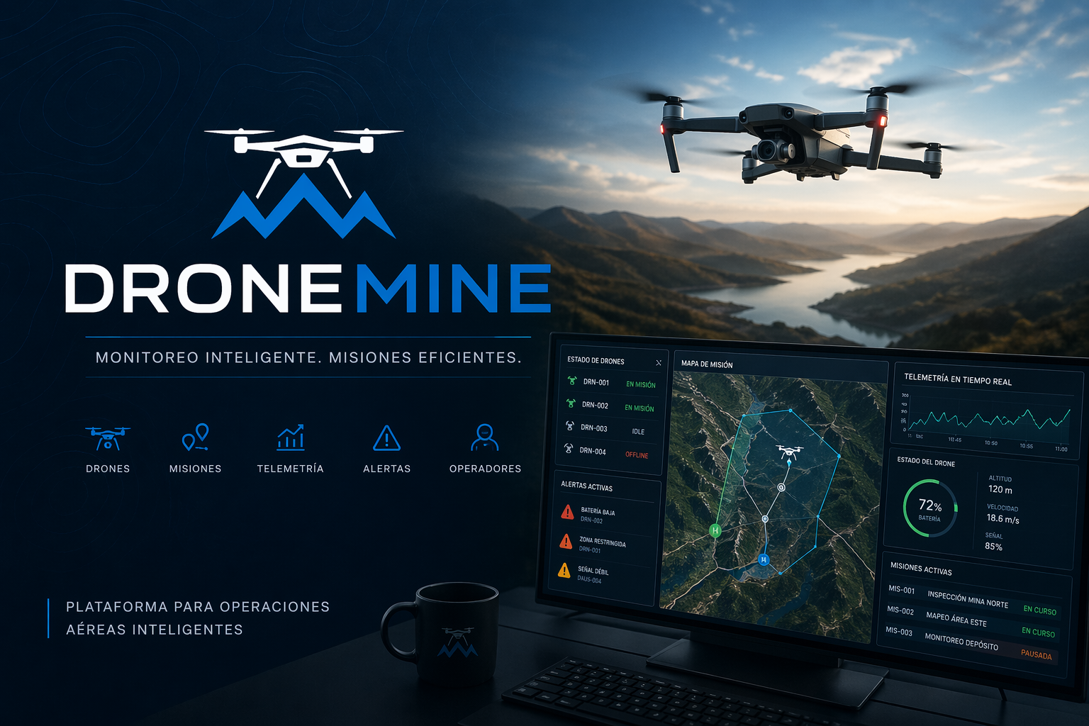 Drone Mine System